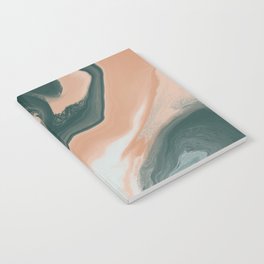 Natural Abstract Swirls Notebook