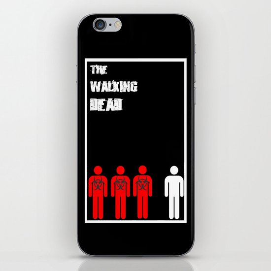 The Walking Dead Minimalist iPhone & iPod Skin