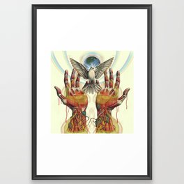 Practice Empathy and Compassion Eternally Framed Art Print