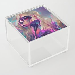 Abstract Lady G Acrylic Box