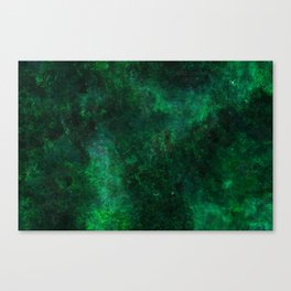 Abstract dark green Canvas Print