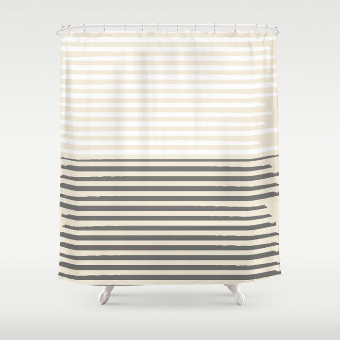 Brush Lines Pattern #society6 #decor #buyart Shower Curtain