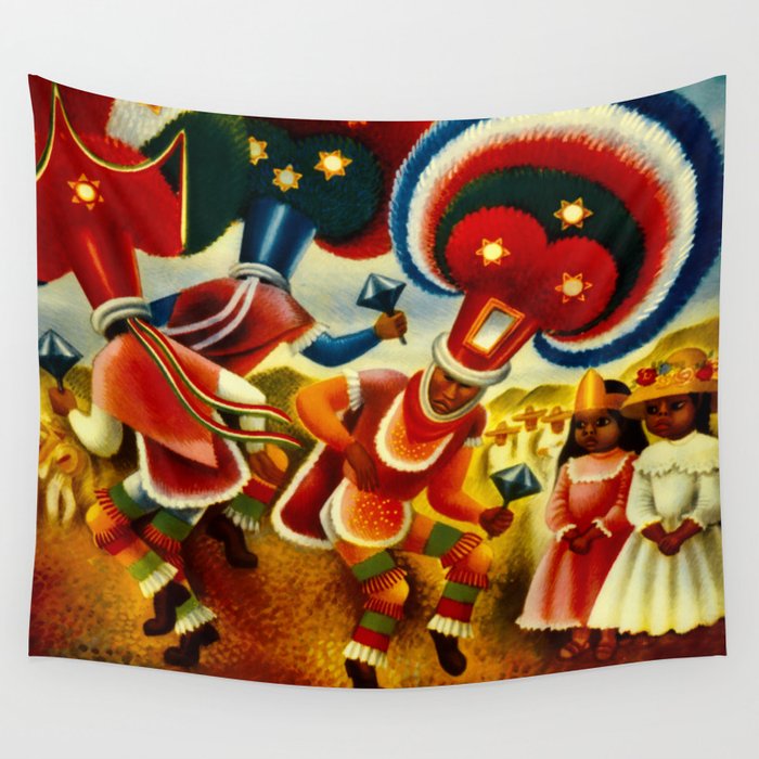 Oaxaca Mexico Vintage Travel Wall Tapestry by Yesteryears  Society6