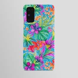 Tropical Flowers - Hawaiian Garden Android Case