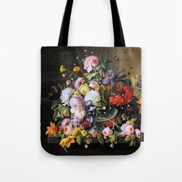 Vintage Varnish- Flowers&Fruit Tote Bag