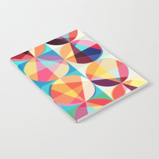 Circle pixelate Notebook