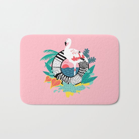 Flaming-oOO Bath Mat