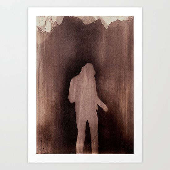 Last man standing Art Print
