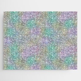 Glam Iridescent Glitter Jigsaw Puzzle