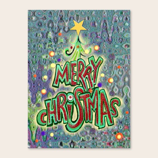 Merry Christmas Canvas Print