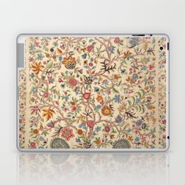 Ornate Kashmir Crewelwork Indian Palampore  Laptop Skin