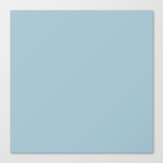 Tropical Waters Blue Canvas Print