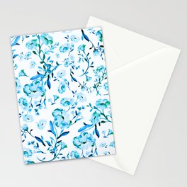 Snow flowers - series 2 Stationery Card