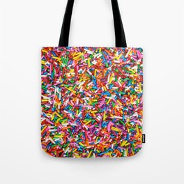 Rainbow Sprinkles Sweet Candy Colorful Tote Bag