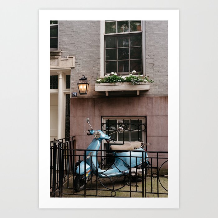 Greenwich Village Ride Art Print