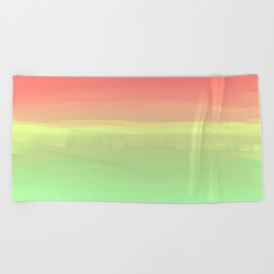 Summer Watermelon Beach Towel