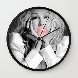 Bubble Gum Cyndi Lauper.jpg Wall Clock