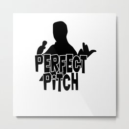 Perfect Pitch Metal Print | College, Music, Musical, Typography, Graphicdesign, Musicaltheater, Perfect, Words, Rap, Opera 