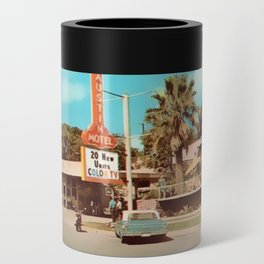 Vintage Austin Motel Can Cooler