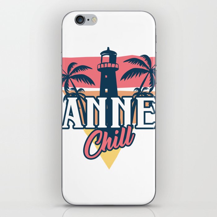 Cannes chill iPhone Skin