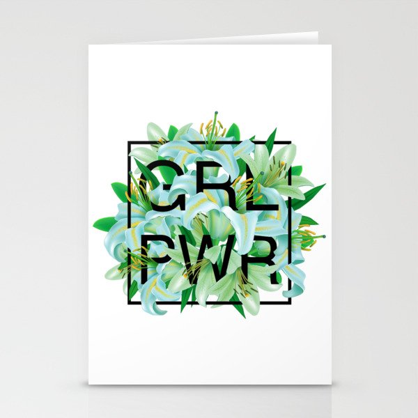 GRL PWR Stationery Cards