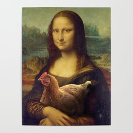 Mona Chicken Poster