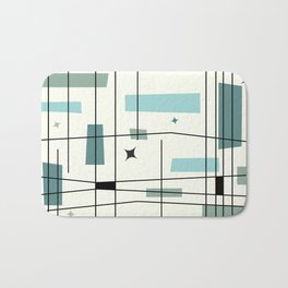Mid Century Art Bauhaus Style Bath Mat
