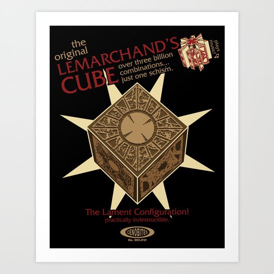 Lemarchand's Cube - Hellraiser Art Print