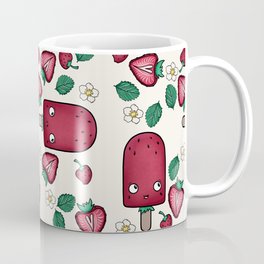 Strawberry Popsicle Coffee Mug