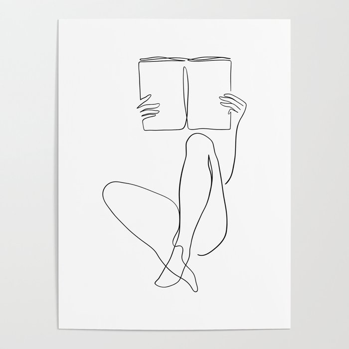 Reading Naked n.2 Poster