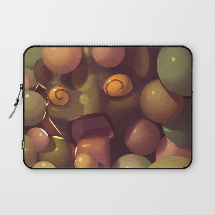 Crazy About Gumballs Laptop Sleeve
