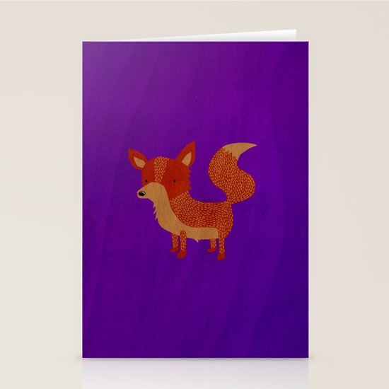 Fox Stationery Cards