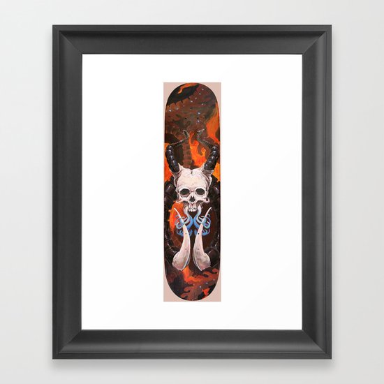 Deception Framed Art Print