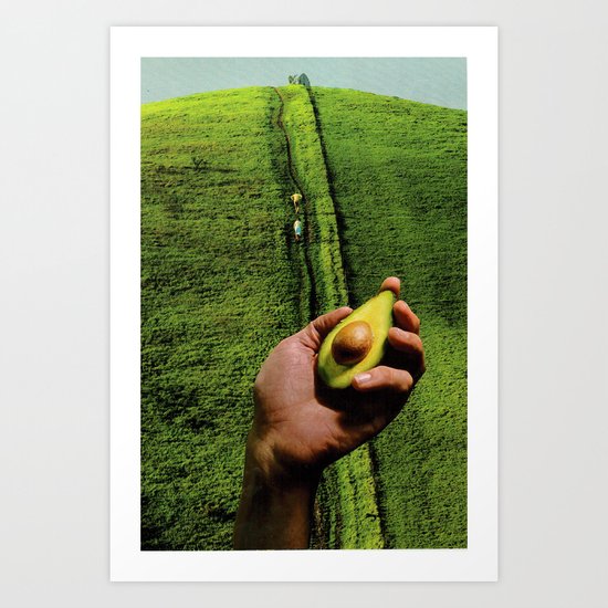 Up Hill Art Print