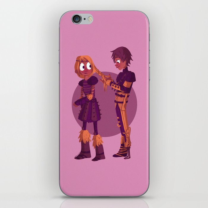Astrid and Hiccup iPhone Skin