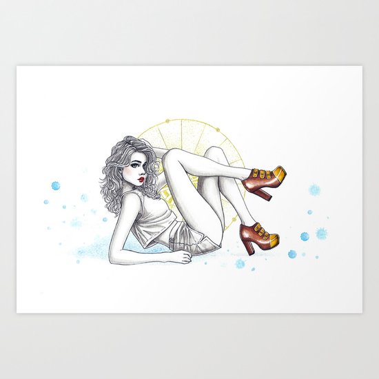 CL Shoes 05 Art Print