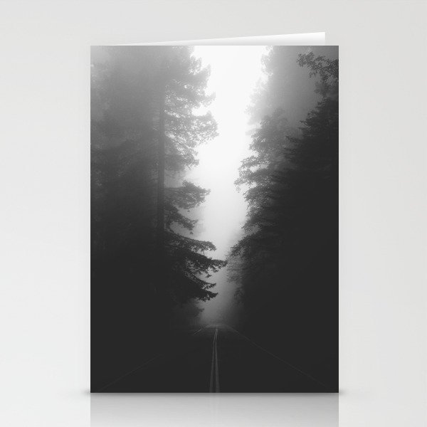 Foggy Road Stationery Cards