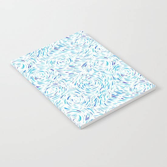 Dashed Waves Notebook