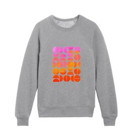 Playful, Vivid Abstract Kids Crewneck