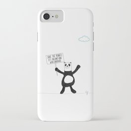 Panda Chocolate iPhone Case