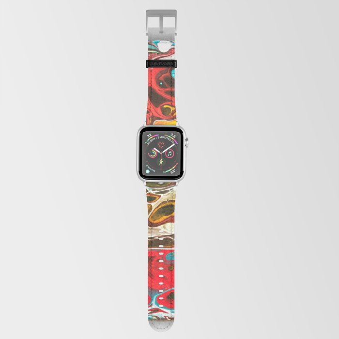 FLUID ART_RECORD VINYL_11 Apple Watch Band