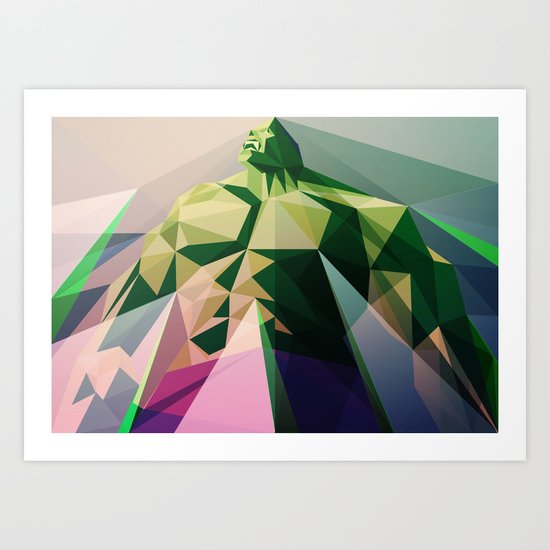 Mad Man Art Print