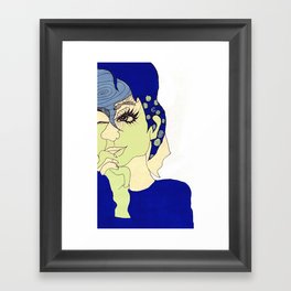 all this time away, you're still on my mind Framed Art Print