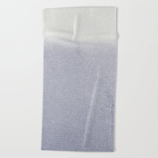 FADING GREY Beach Towel