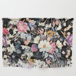 Dark lush meadow in bloom R6 Wall Hanging