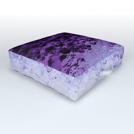 Purple Crystal Ombre Outdoor Floor Cushion