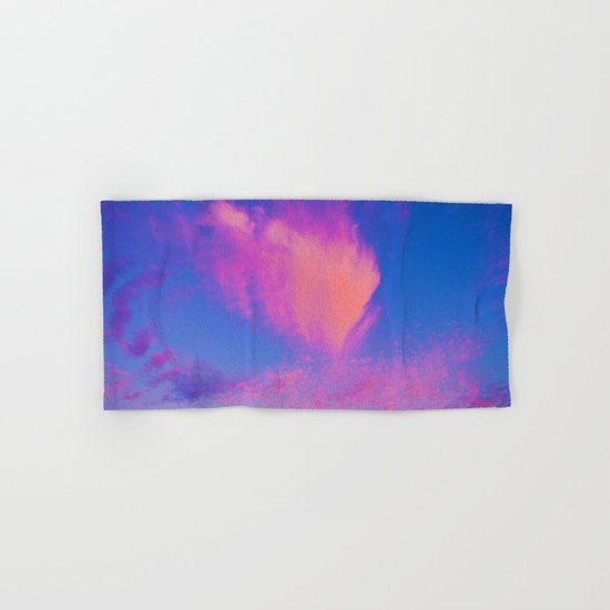 Pink clouds Hand & Bath Towel