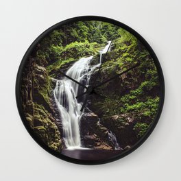 Wild Water - Landscape and Nature Photography Wall Clock