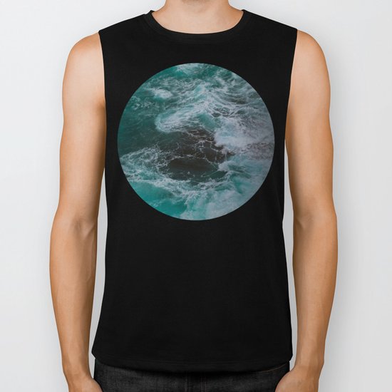 Big Sur Waves Biker Tank