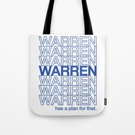 Thank You Elizabeth Warren Tote Bag